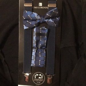 Suspenders and Bow tie set Men